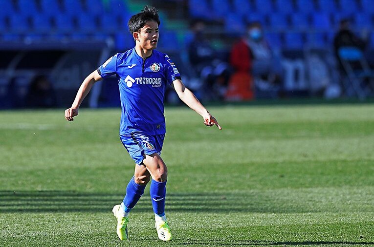 後半からの途中出場となった久保建英。レギュラーを再びつかめるか ／ photograph by Daisuke Nakashima