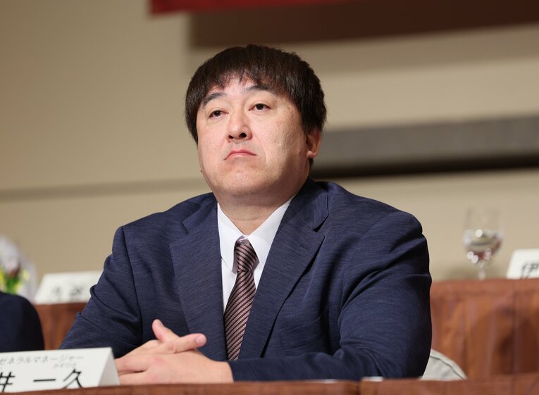 2025年からGMに復帰した石井一久氏　©JIJI PRESS 