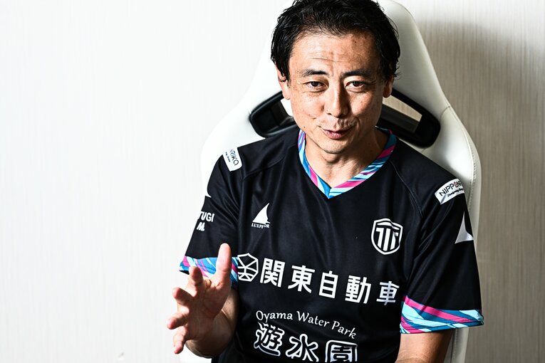インタビューに応じてくれた今矢監督　©Tsutomu Kishimoto