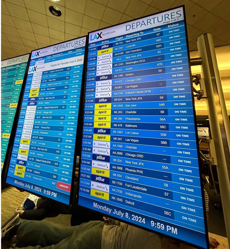 メジャー取材は記者もタフな移動を強いられる　©Naoyuki Yanagihara