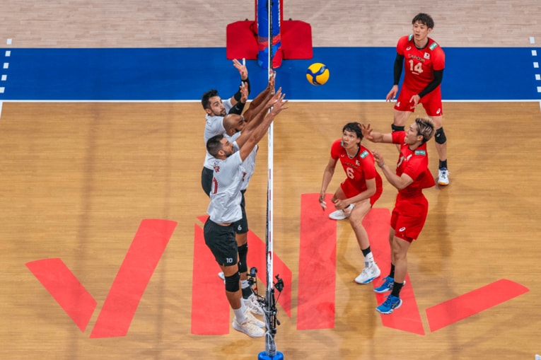 2023年ネーションズリーグ（フランス大会）©︎FIVB