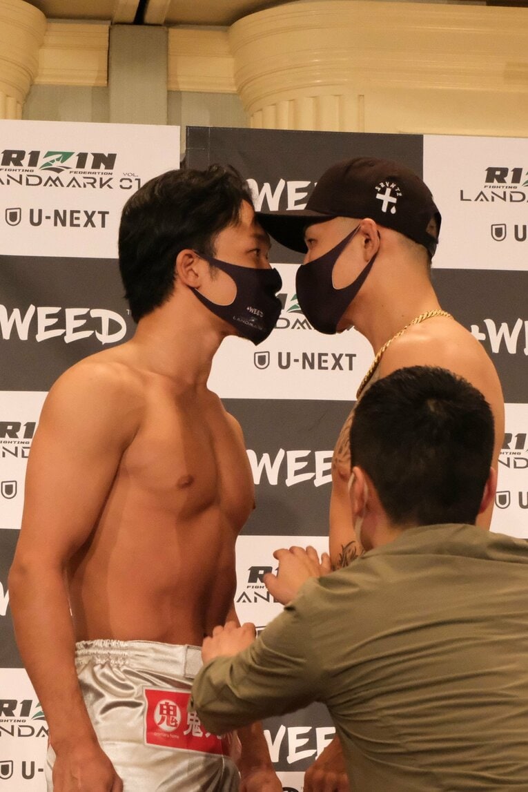 前日計量での様子　©Norihiro Hashimoto