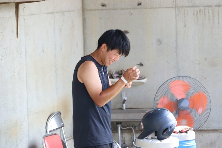 現在の青地（同志社大）©Genki Taguchi