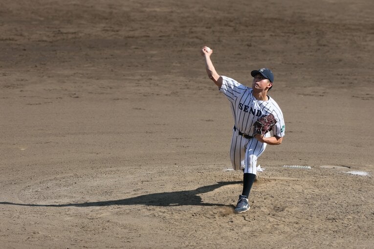今年6月、大学ジャパン候補の合宿での佐藤幻瑛　©Shigeki Yamamoto