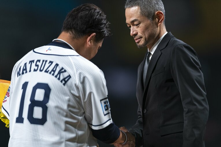 2021年12月の引退セレモニー　©Takuya Sugiyama