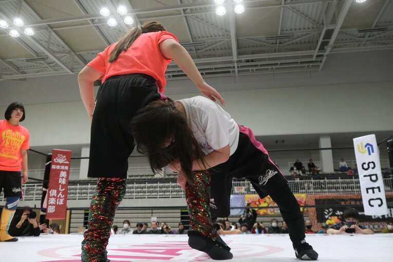 ディアナの“小学生レスラー”NENE　©Norihiro Hashimoto