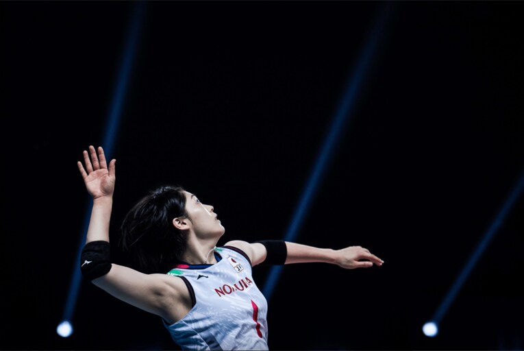 VNLトルコ戦　©︎FIVB