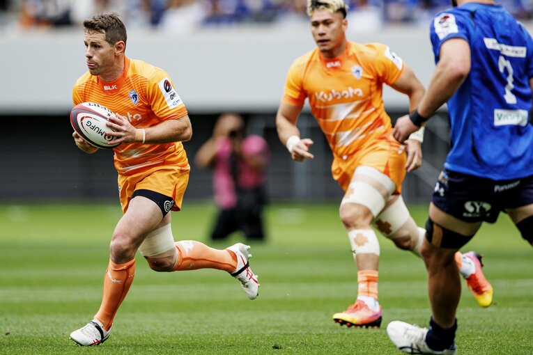 司令塔として試合をコントロールしたSOバーナード・フォーリー　©︎Kiichi Matsumoto