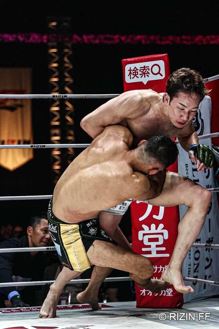 『超RIZIN.4』朝倉未来vs.クレベル・コイケ　©RIZIN FF