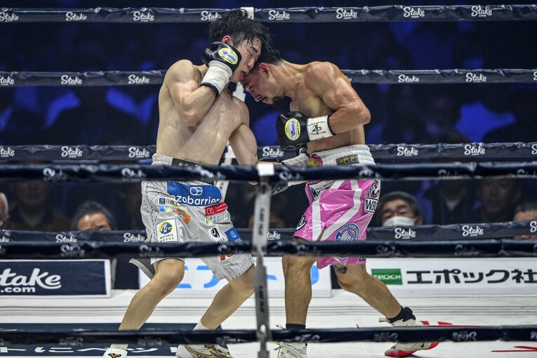 寺地拳四朗vs.アンソニー・オラスクアガ　©Takuya Sugiyama