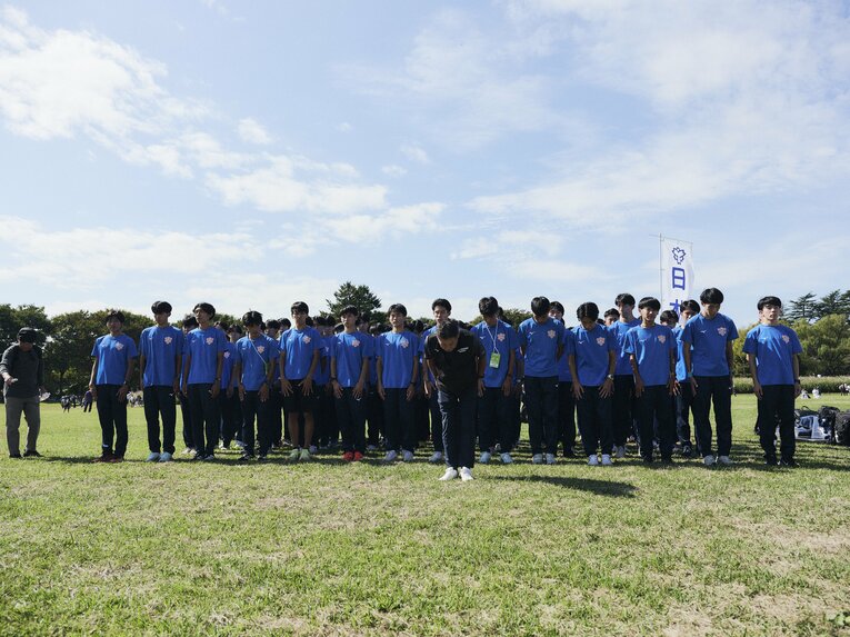 予選会での日体大　©Yuki Suenaga