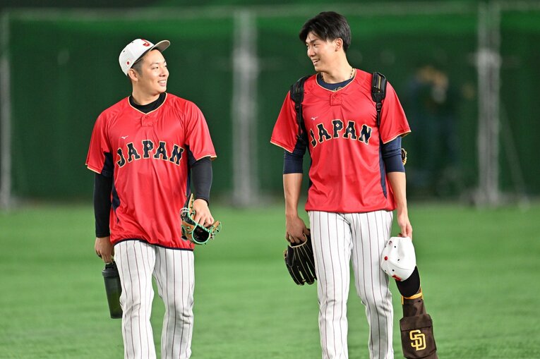 WBCでの練習にて　©Naoya Sanuki