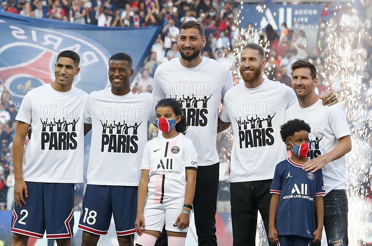 メッシやセルヒオ・ラモスらを根こそぎ獲得したPSG。念願のCL制覇なるか ／ photograph by Getty Images