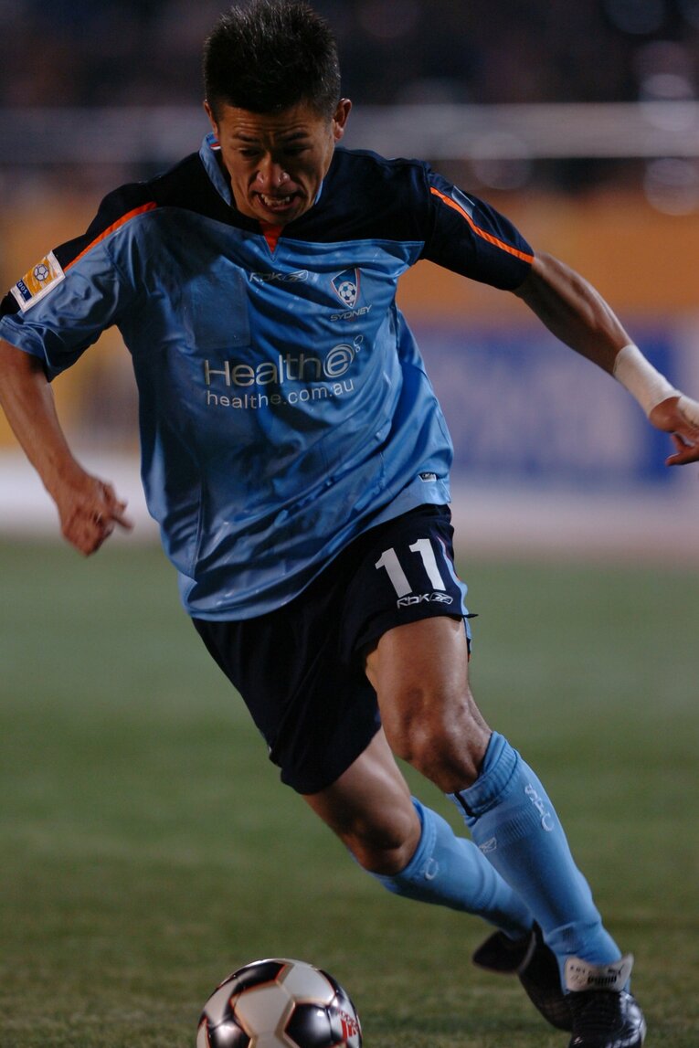 2005年、シドニーFCの選手としてクラブW杯に出場　©Masashi Hara