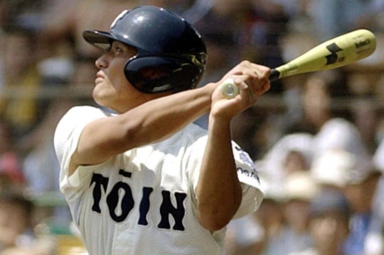 平田良介／大阪桐蔭 ／ photograph by Kyodo News