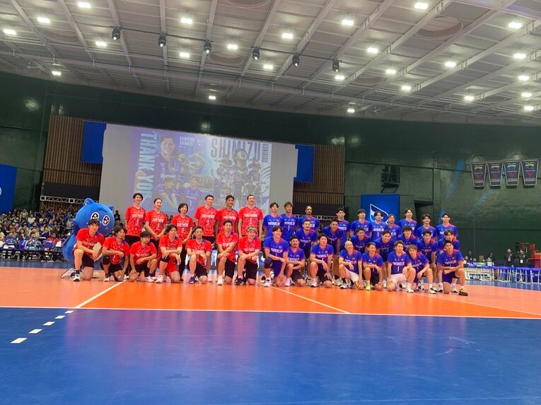 清水邦広の引退試合「GORI LAST MATCH」（筆者撮影）