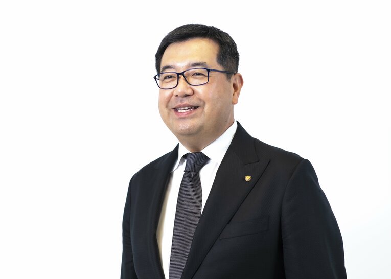 大正製薬の上原茂社長　©︎Takuya Sugiyama