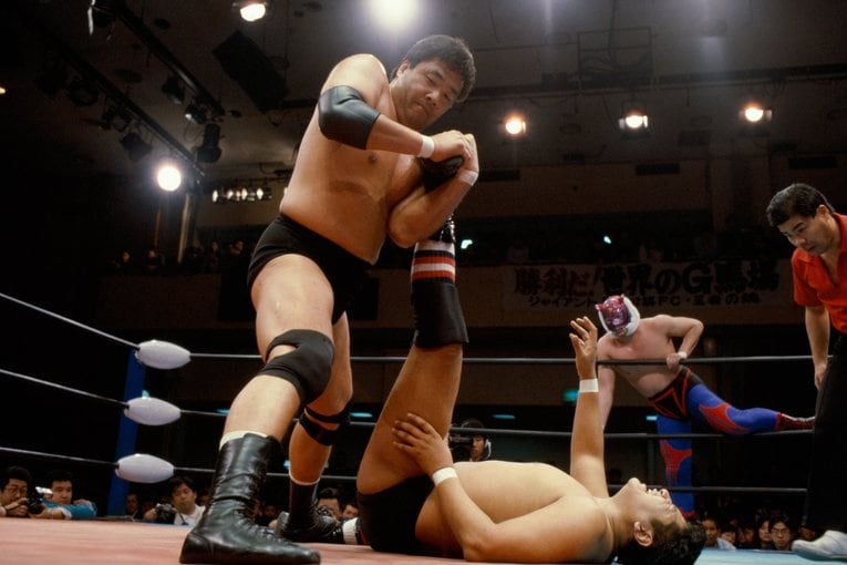 ジャンボ鶴田　©BUNGEISHUNJU