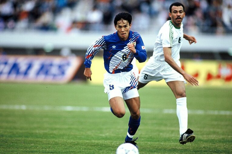 Jリーグが開幕し、W杯出場をかけた戦いにも身を置いた福田正博。1993年は激動の時間だった。　©Kazuaki Nishiyama