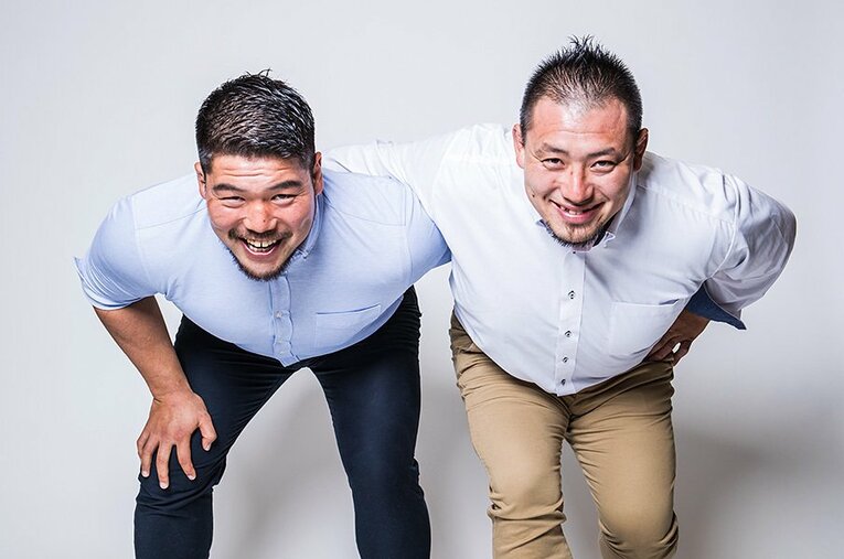 2017年、湯原さんとスクラム対談が実現　©︎Kiichi Matsumoto 