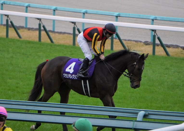 2020年のマイルCSを制したグランアレグリアとクリストフ・ルメール　©Satoshi Hiramatsu