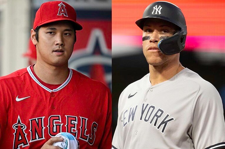 熾烈を極める大谷翔平VSアーロン・ジャッジのMVP争い。NHK解説者・小早川毅彦氏にMVPの展望や、両スラッガーの共通点、違いを聞いた ／ photograph by Nanae Suzuki