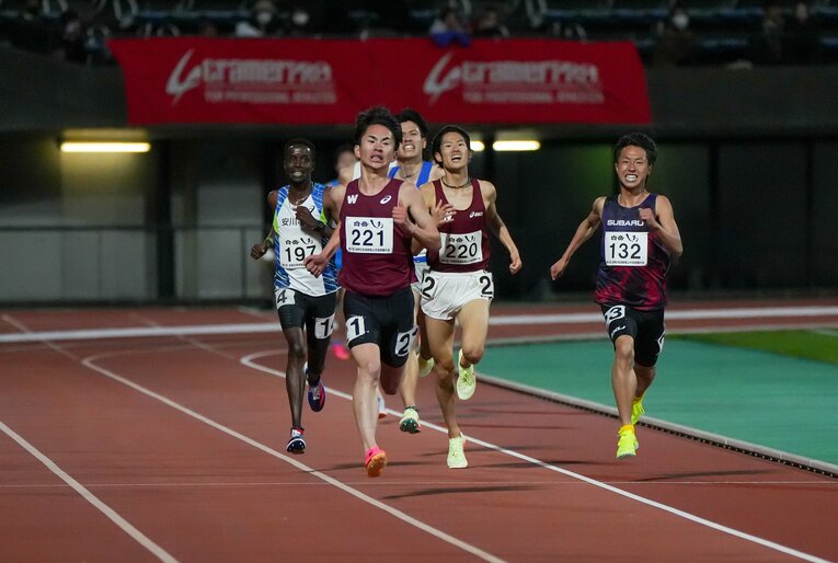 2023年春の金栗記念5000ｍでは自己ベストをマークした山口　©Satoshi Wada