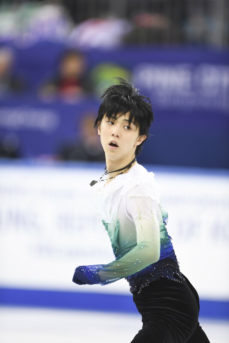 2017年2月、四大陸選手権のフリー　©Asami Enomoto