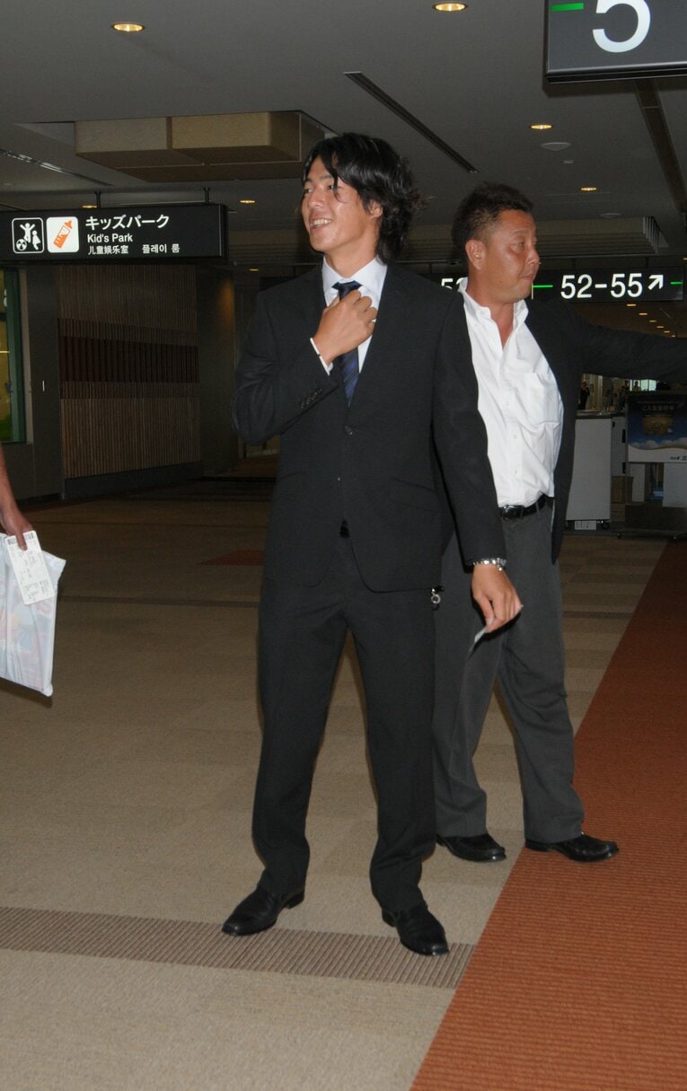 全米オープンに向かう石川遼（2011年）©︎BUNGEI SHUNJU