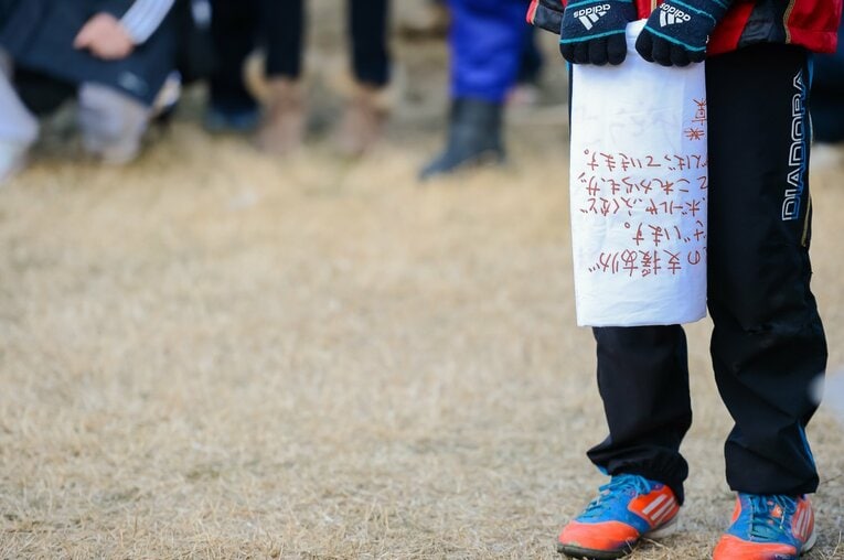 2013年東北人魂のサッカー教室　©︎Miki Sano