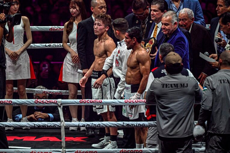 井上尚弥vs.ムロジョン・アフマダリエフ。9月14日、IGアリーナ　©Takuya Sugiyama