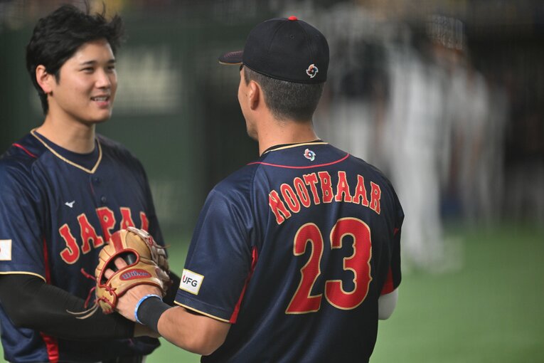 大谷とヌートバー　©Naoya Sanuki