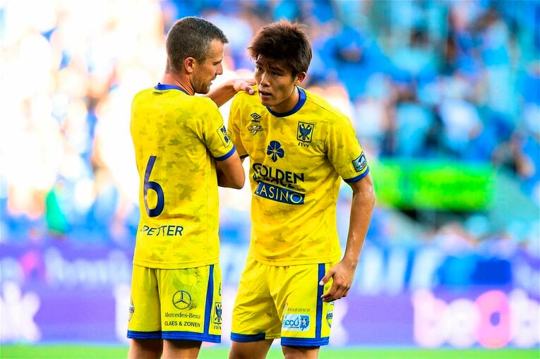 シント・トロイデン時代の冨安（2018年）　©Getty Images