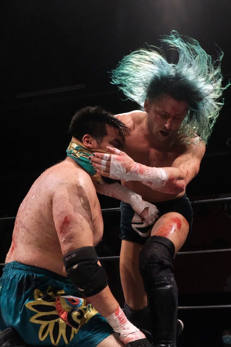 デスマッチファイター・ドリューは血がドクドク流れても試合を止めなかった 「ケガある、傷ある。でもやる。大好きだから」(45)