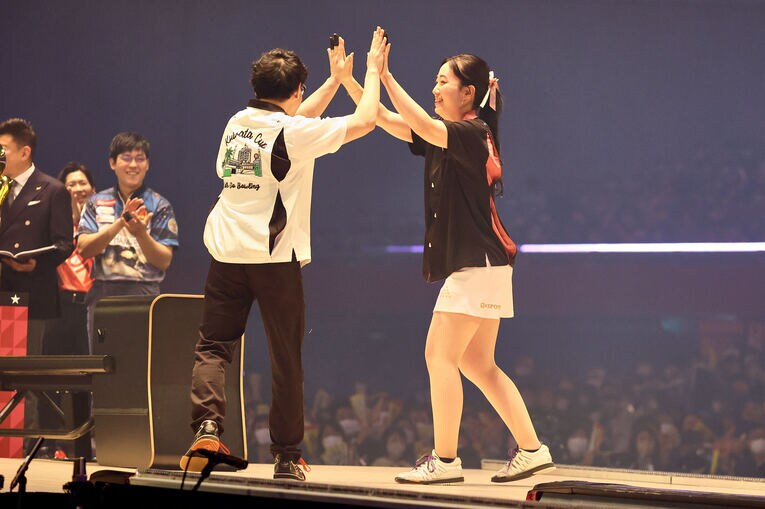 始球式　©Kayo Sekiguchi