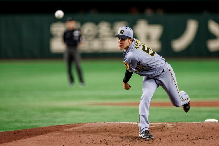 阪神・富田蓮　©︎Kiichi Matsumoto