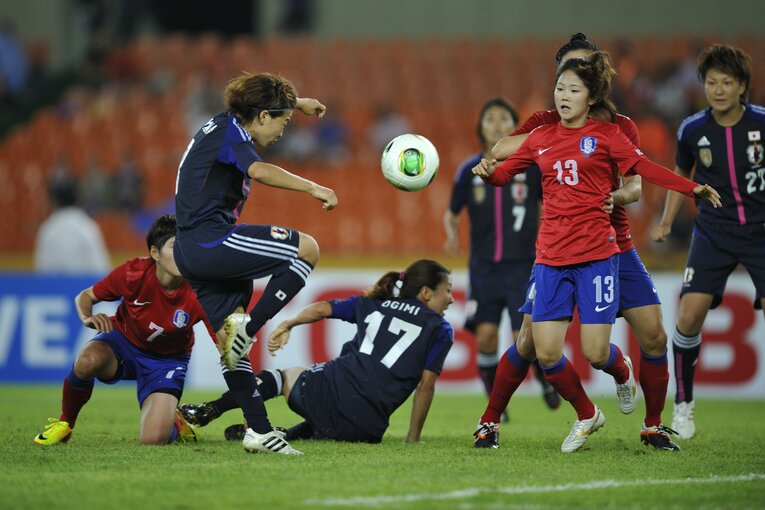 宮間あや（2013年東アジア選手権）©︎Takuya Sugiyama