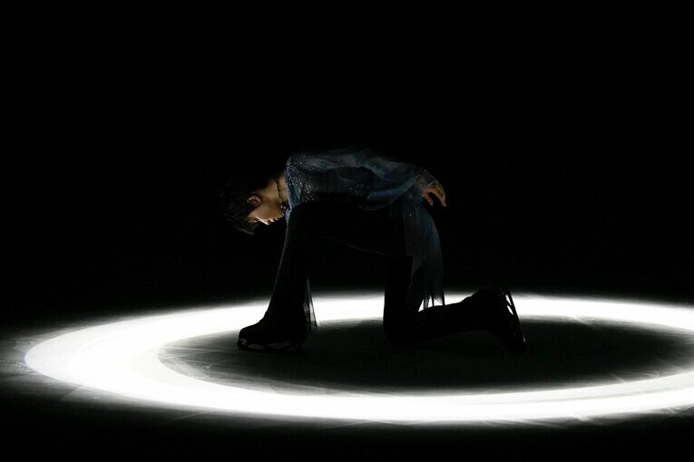 「1番、羽生結弦さん」“企画もプロデュースも出演も”羽生結弦…記者が驚いたプロ初のアイスショーの中身「まさか90分を1人で…」(39)