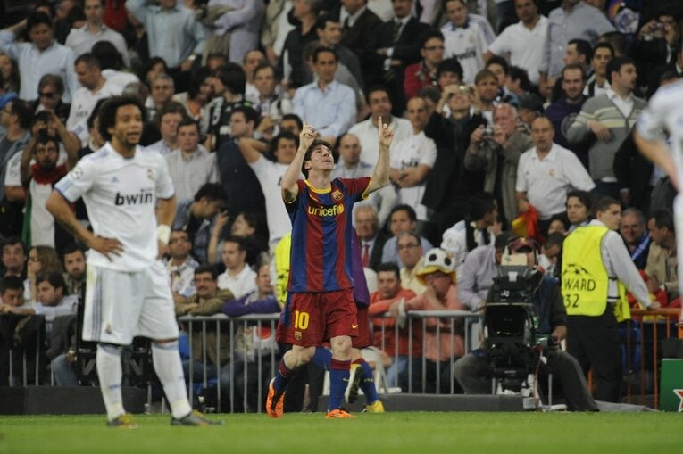 かつてのクラシコの様子　©Sports Graphic Number