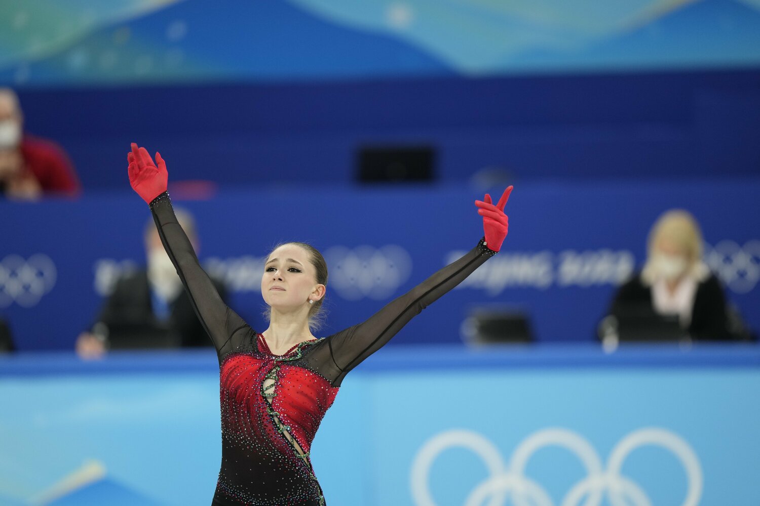 北京五輪で大きな話題をさらったワリエワのドーピング疑惑問題。詳細は未だ分かっていない　©Asami Enomoto/JMPA