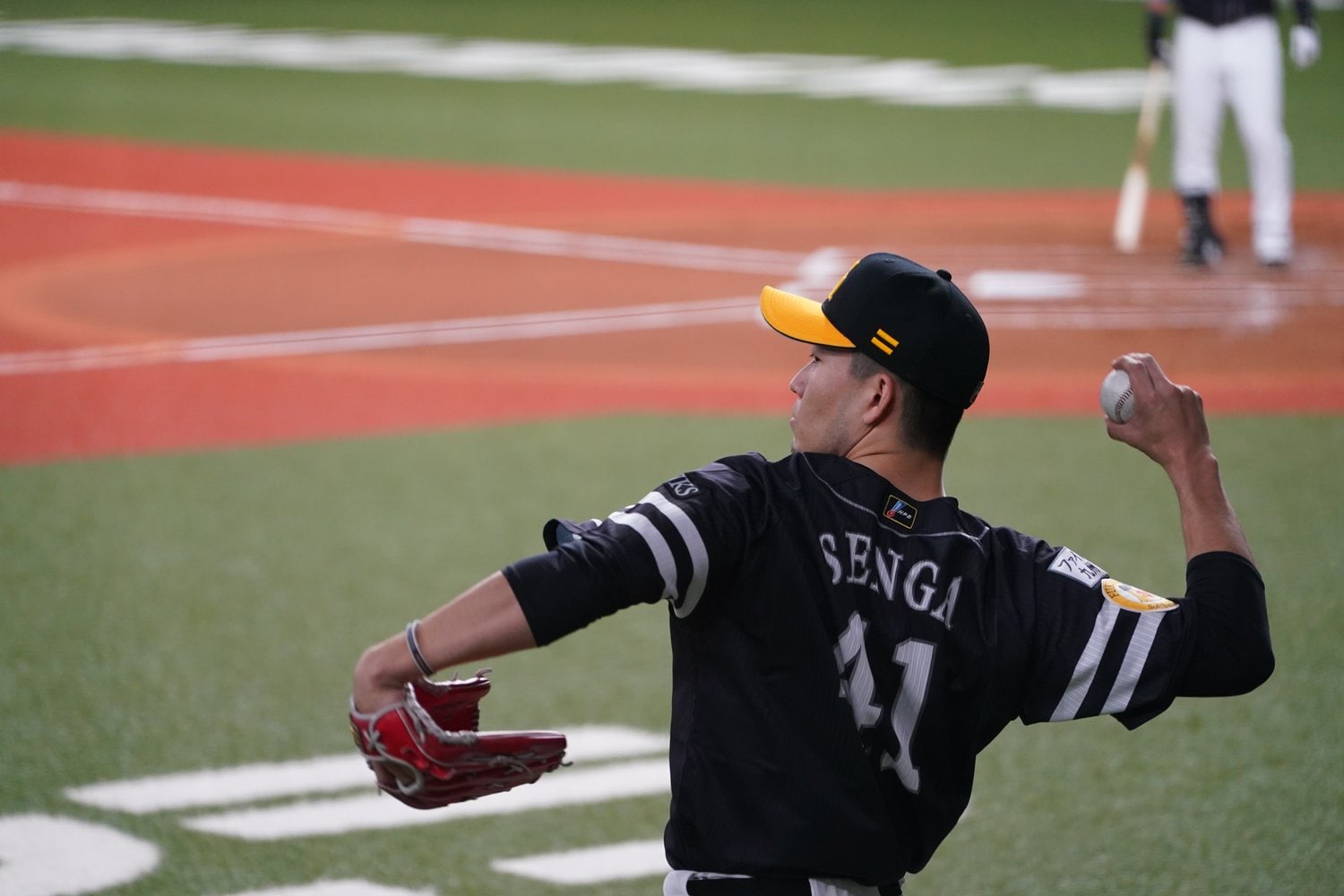 7回無失点に抑えた千賀滉大 (C)Hideki Sugiyama