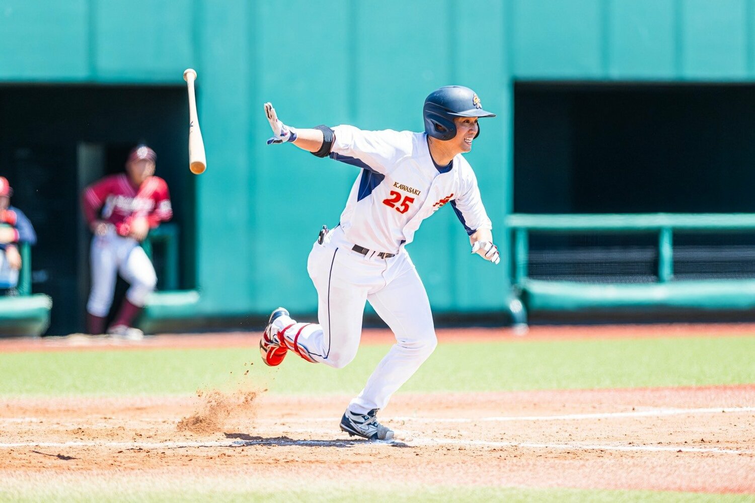 全川崎クラブではコーチとGM兼任ながら、谷田はプレーヤーとしても主力を担う　©Takatada Furukawa
