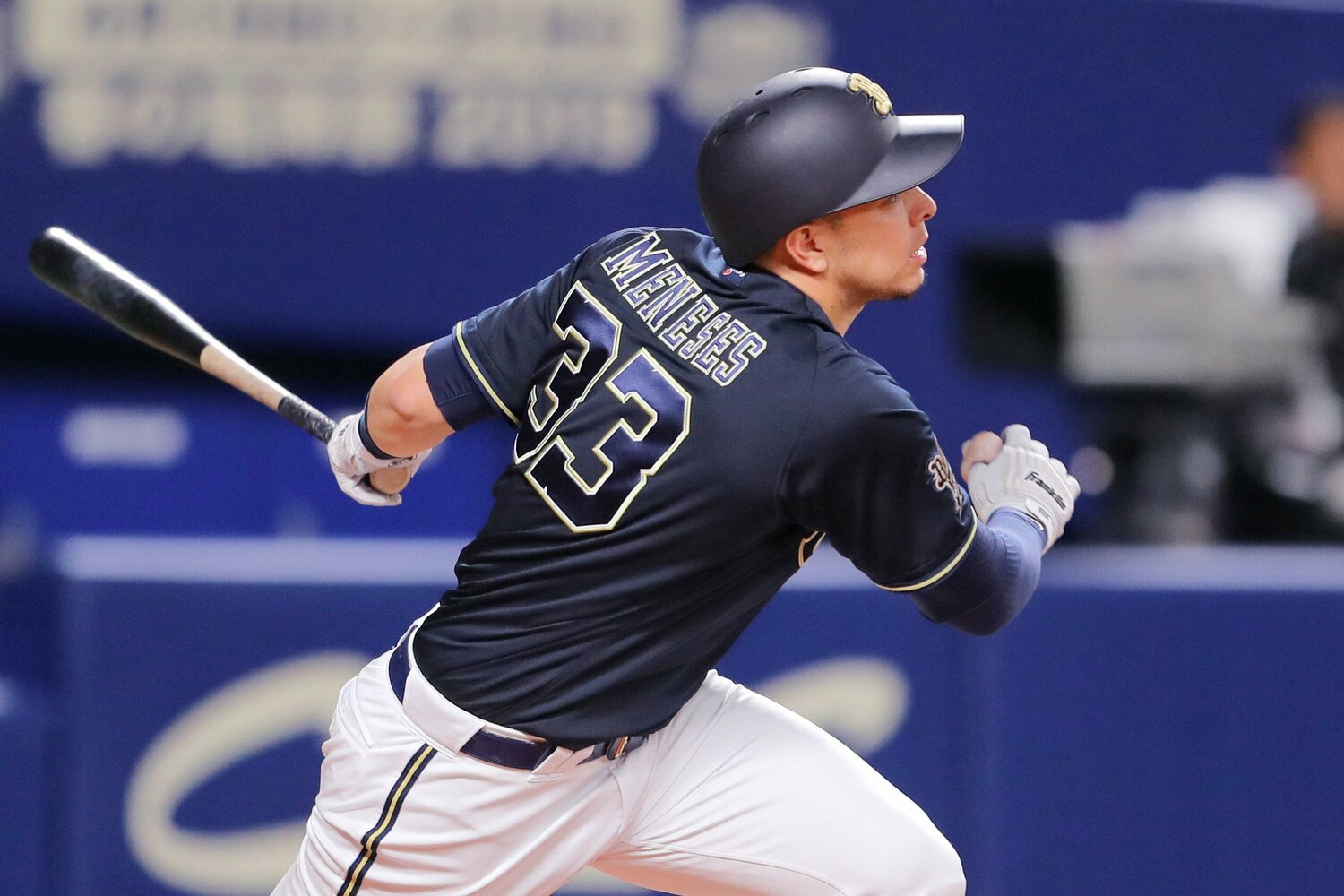 2019年、オリックス時代のメネセス ©JIJI PRESS