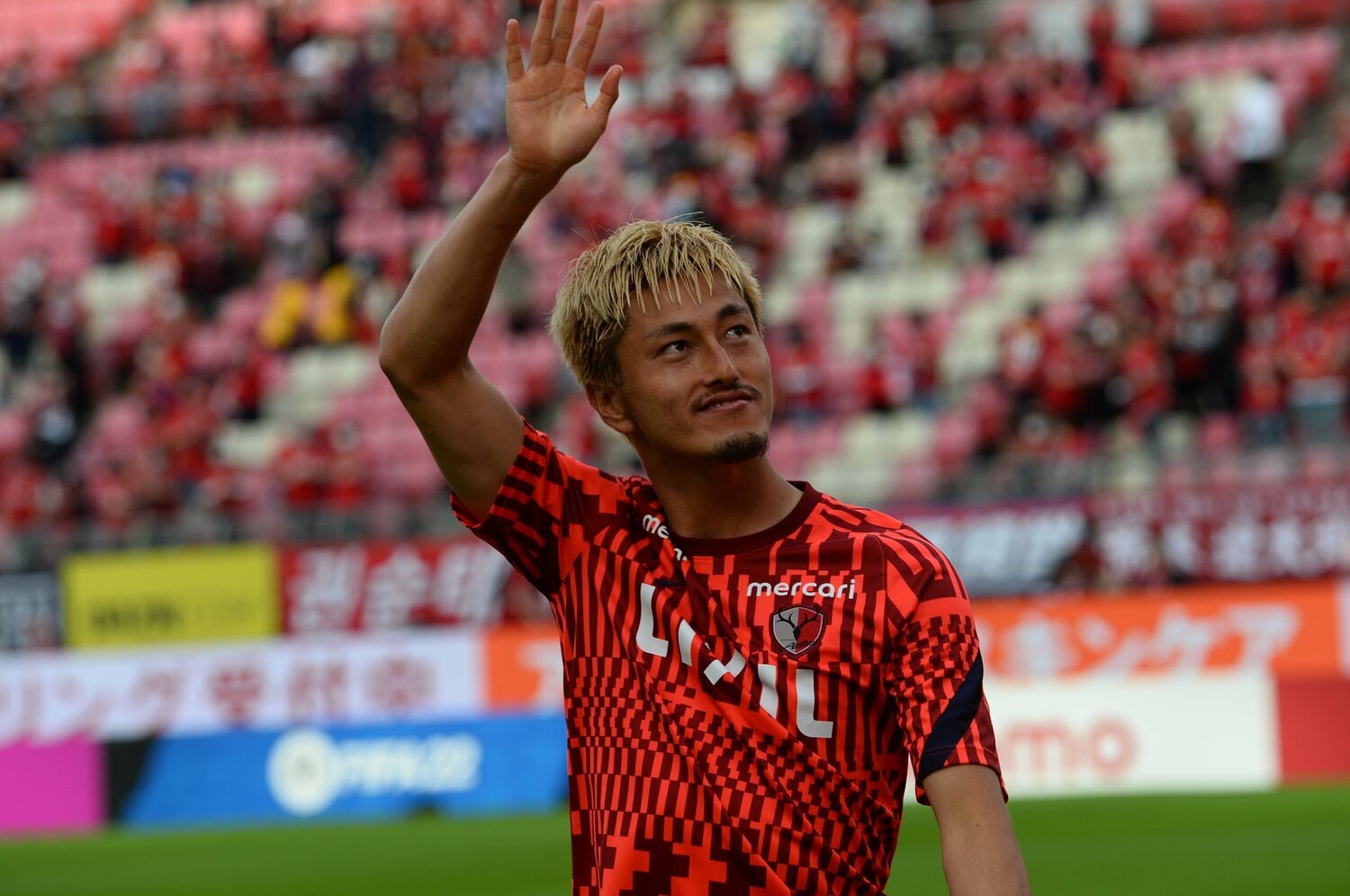 鹿島アントラーズFW鈴木優磨 ©︎J.LEAGUE