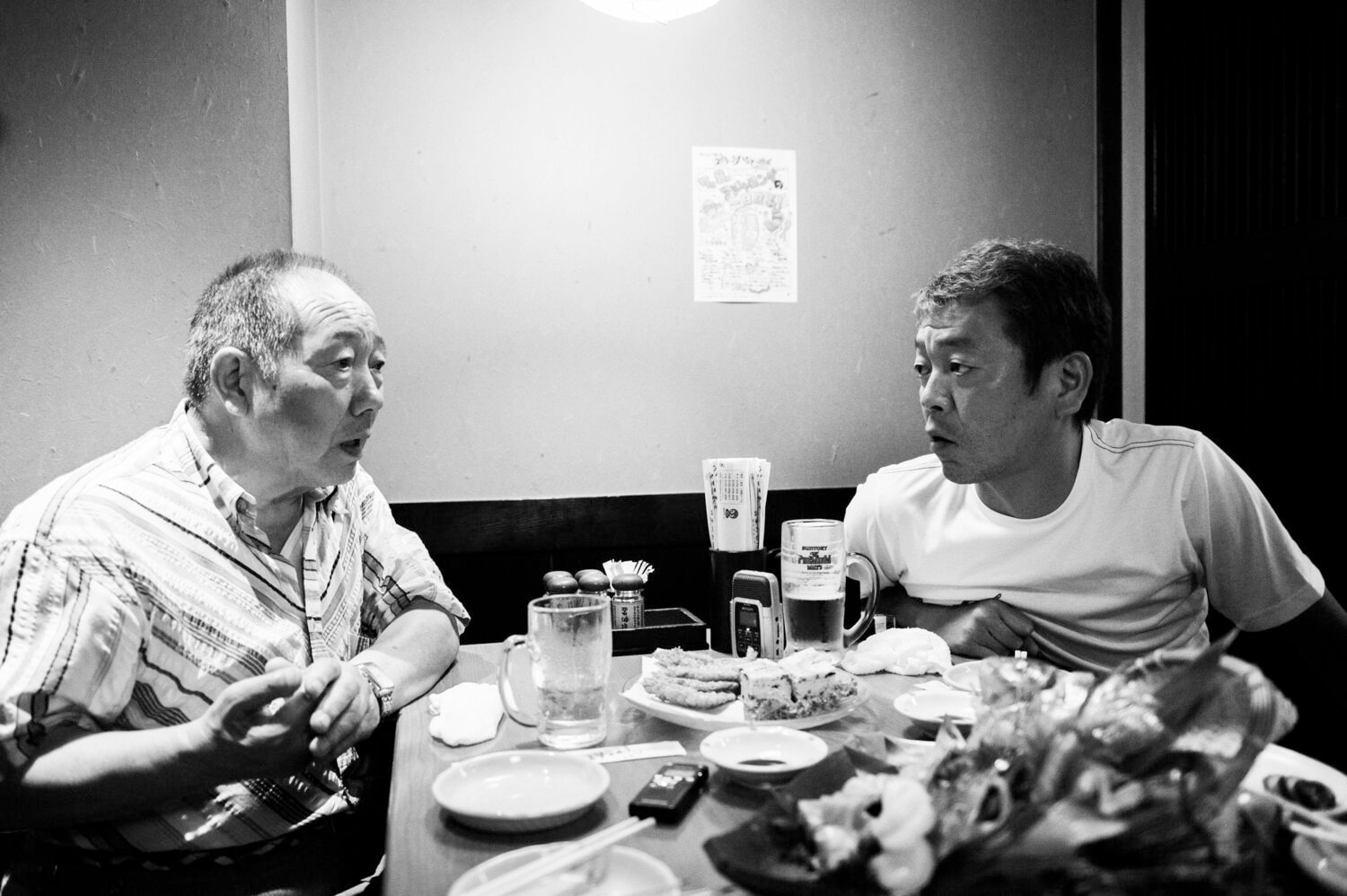 阿部四郎さん（左）と玉袋筋太郎さん　©タイコウクニヨシ