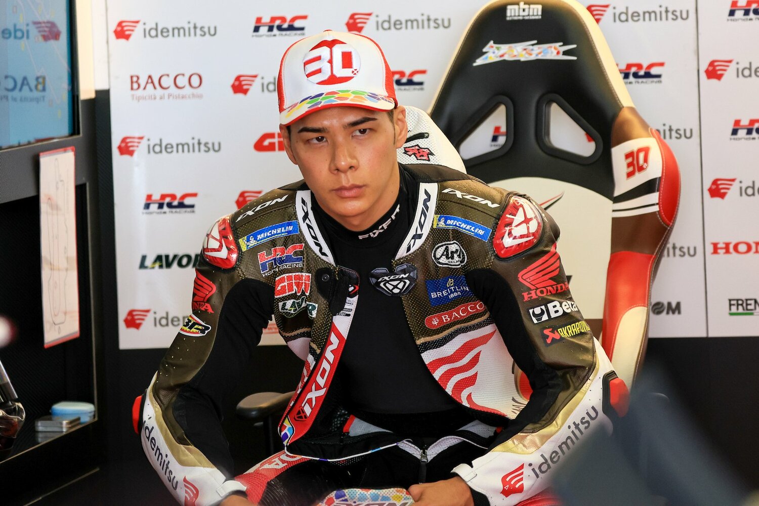 今季はオランダGPの8位が最高位の中上。それでもホンダ勢では最もコンスタントにポイントを獲得している　©Satoshi Endo