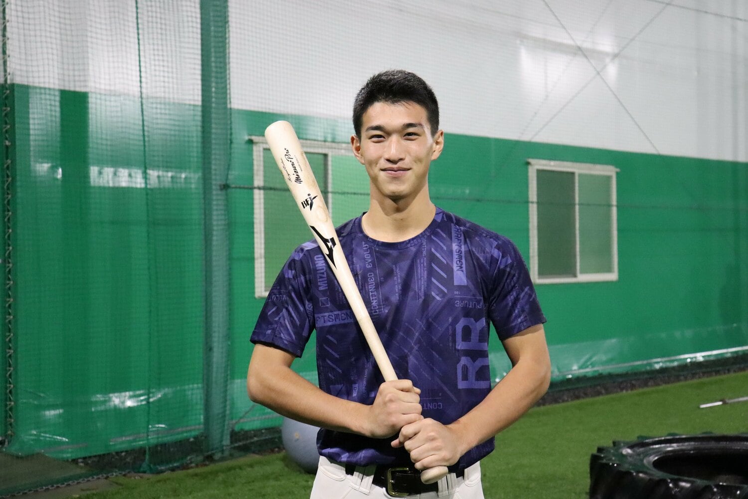 「早く一軍の試合に出て、定着するくらいの気持ちがないといけないと思うんで」©Genki Taguchi