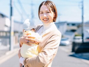 昨年12月に第一子を出産した古賀紗理那さん