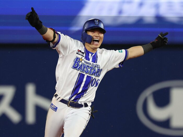 CS死守へ！「牧さん宮﨑さんがいないから、で終わりたくない」DeNA林琢真25歳“主力の穴”を埋める成長とは「約10kgの肉体改造」「愛妻のために」＜Number Web＞ photograph by JIJI PRESS