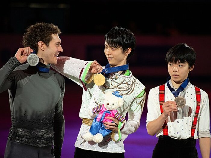 過去の自分よりも良い演技ができる。羽生結弦、プログラム変更への自信。＜Number Web＞ photograph by Asami Enomoto